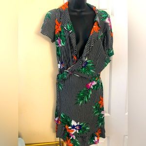 Who What Wear ruffle dress